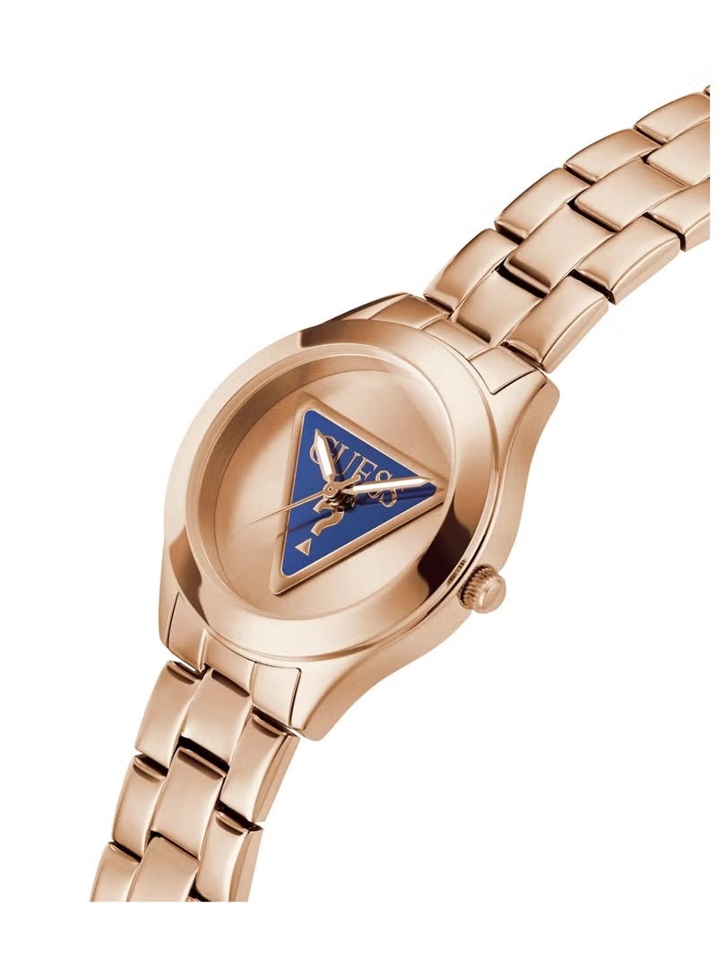 GUESS Women's Analog Rose Gold Stainless Steel Watch GW0675L3 - Image 2